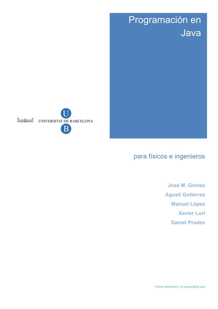 Imágen de pdf Programación Java para Físicos e Ingenieros