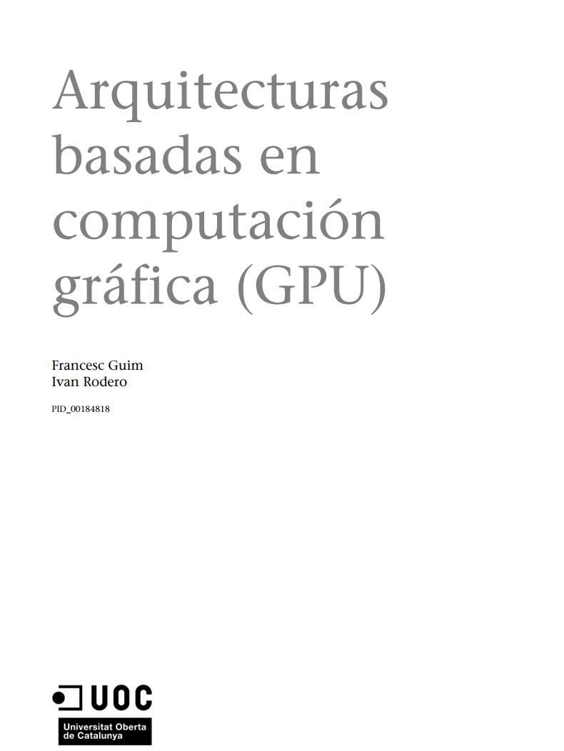 Imágen de pdf Arquitecturas basadas en computación gráfica (GPU)