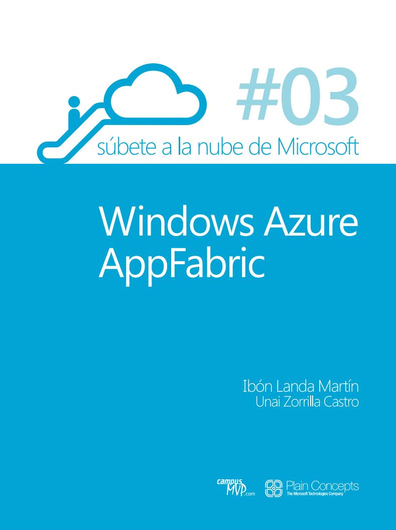 Imágen de pdf Subete a la nuve de Microsoft - Windows Azure AppFabric