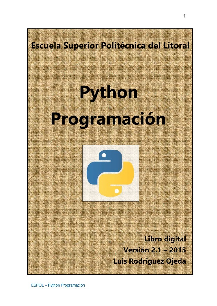 Imágen de pdf Python Programación