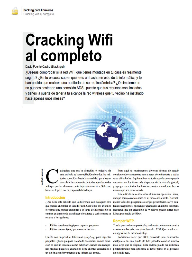 Imágen de pdf Cracking Wifi al completo