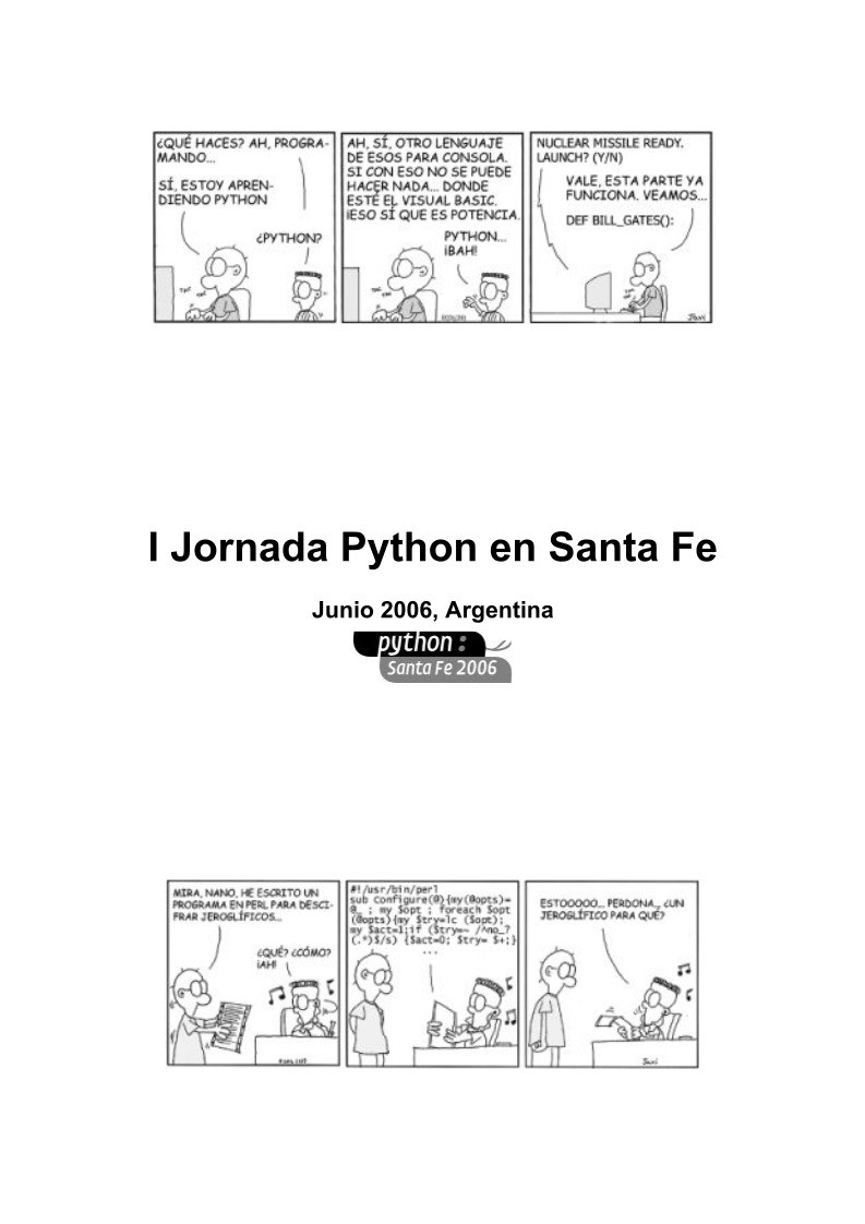 Imágen de pdf I Jornada Python en Santa Fe