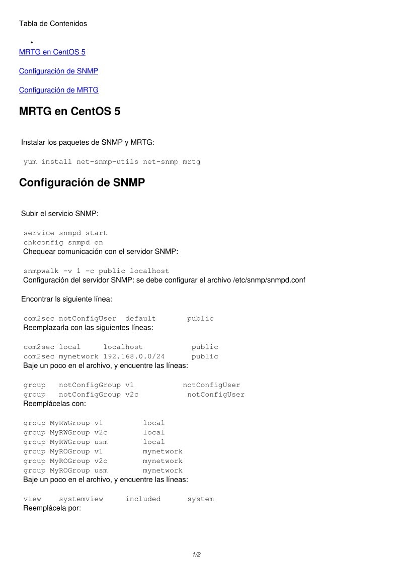 Imágen de pdf MRTG en CentOS 5