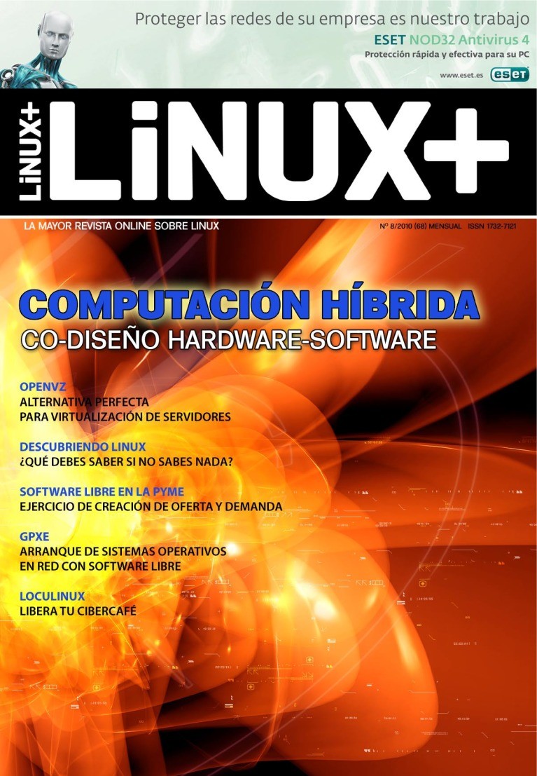 Imágen de pdf Linux+ 8/2010