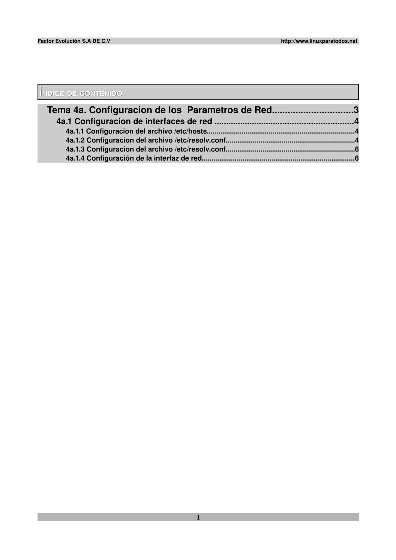 Imágen de pdf Tema 4a. Configuracion de los  Parametros de Red