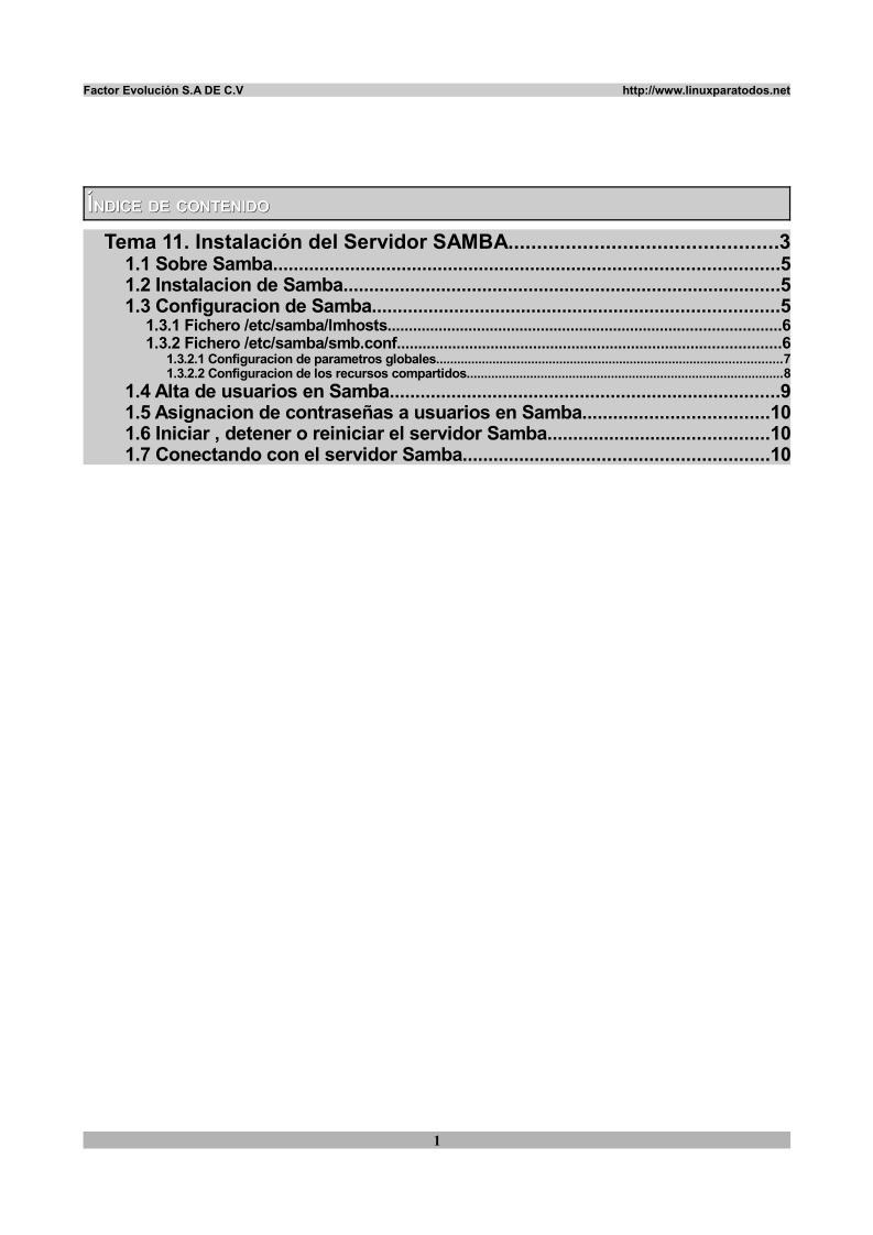 Imágen de pdf Tema 11. Instalación del Servidor SAMBA