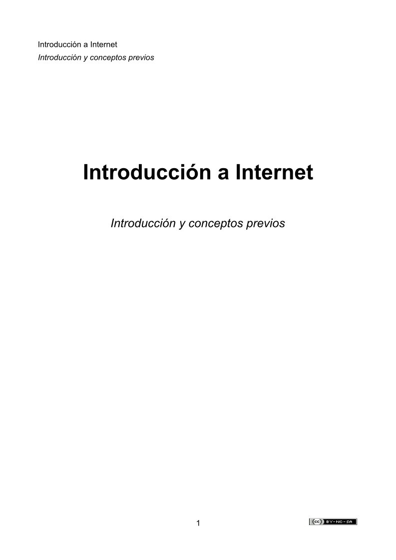 Imágen de pdf Introducción a Internet - Introducción y conceptos previos