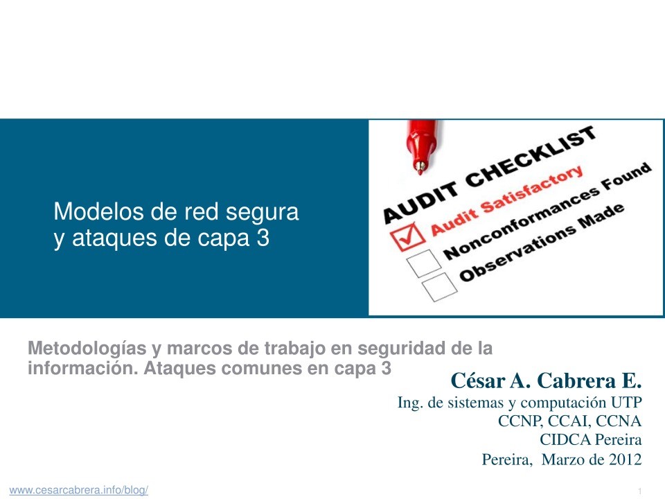 Imágen de pdf Modelos de red segura y ataques de capa 3