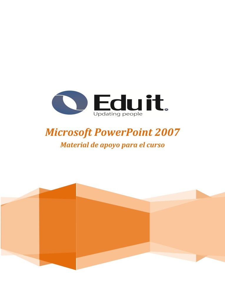 Imágen de pdf Microsoft PowerPoint 2007 - Material de apoyo para el curso