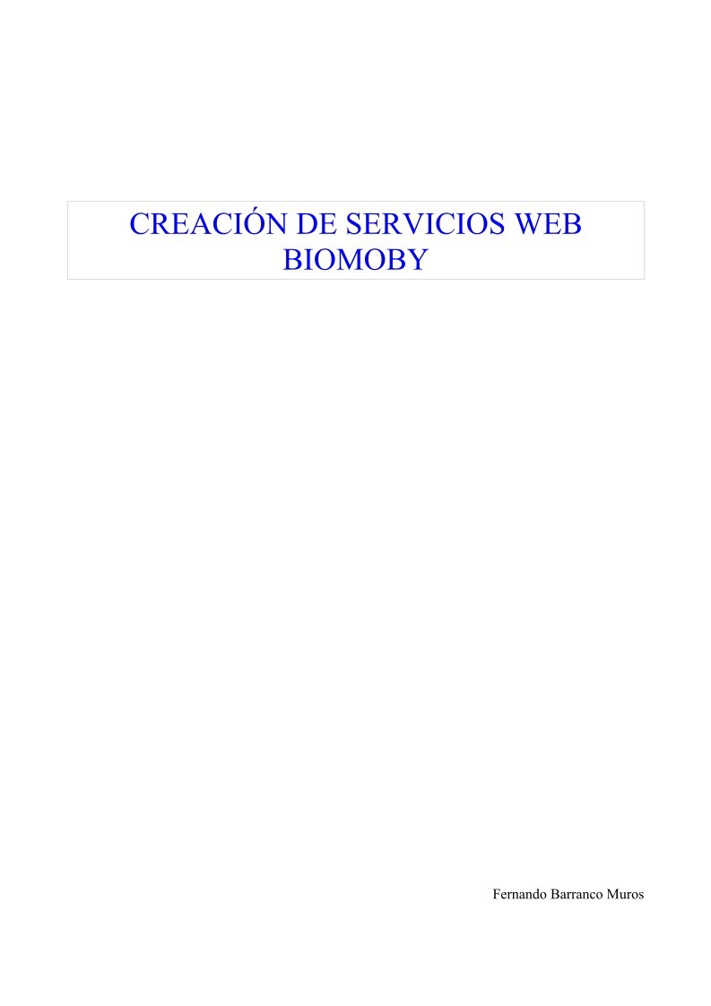 Imágen de pdf Creación de servicios web Biomoby