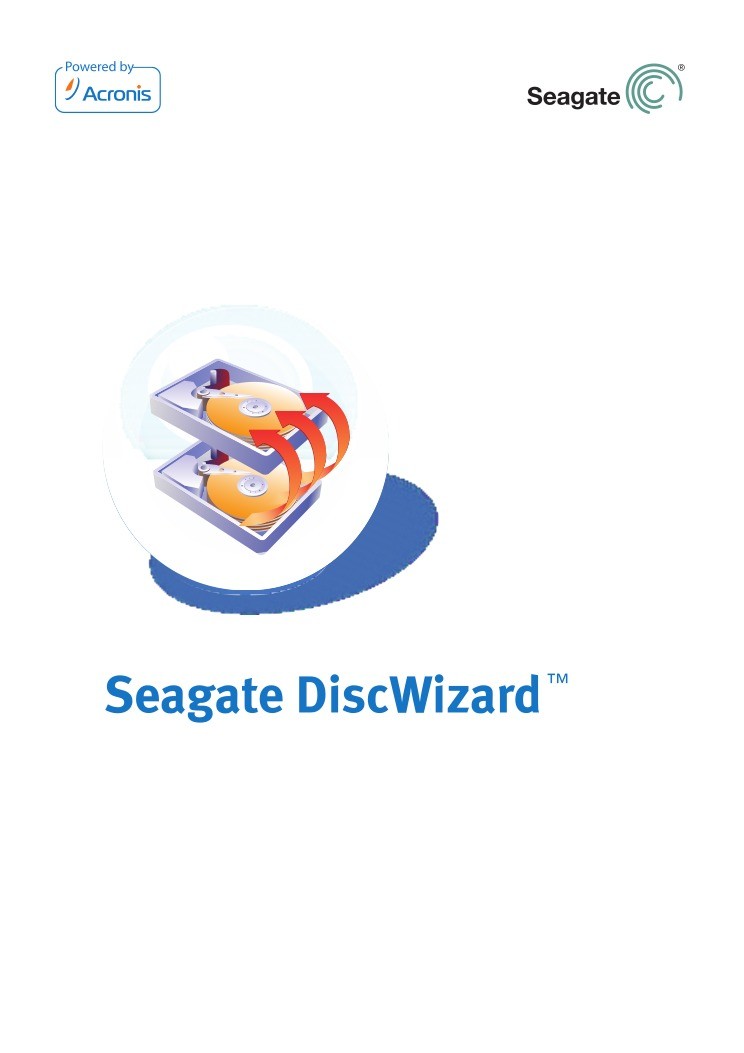 Imágen de pdf Guía del usuario de Seagate DiscWizard