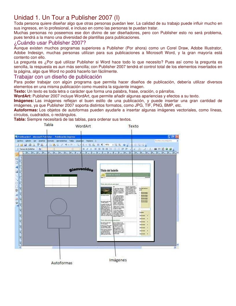 Imágen de pdf Publisher 2007