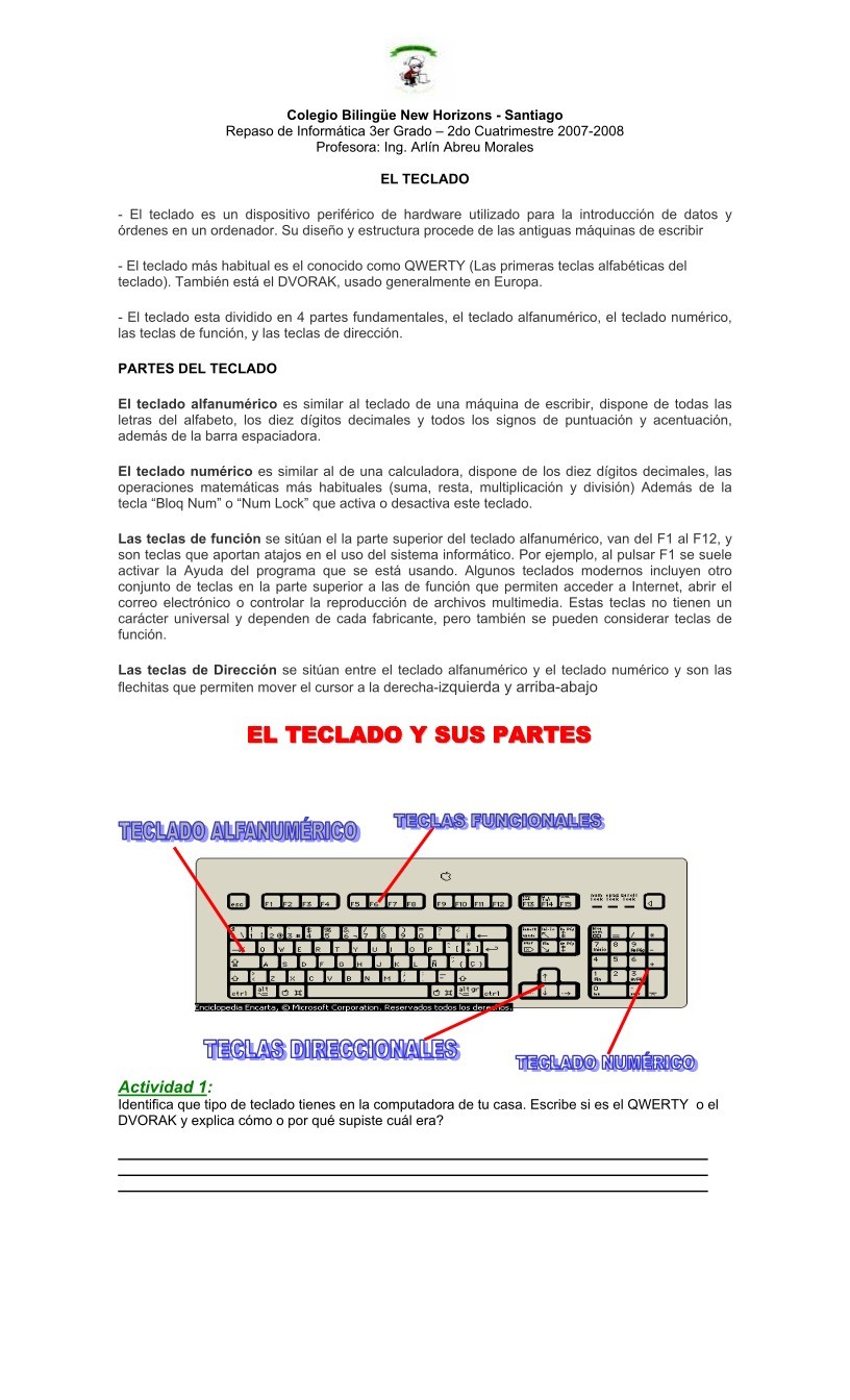 Imágen de pdf El teclado