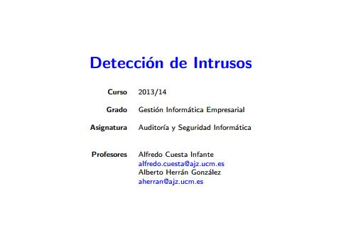 Imágen de pdf Detección de Intrusos