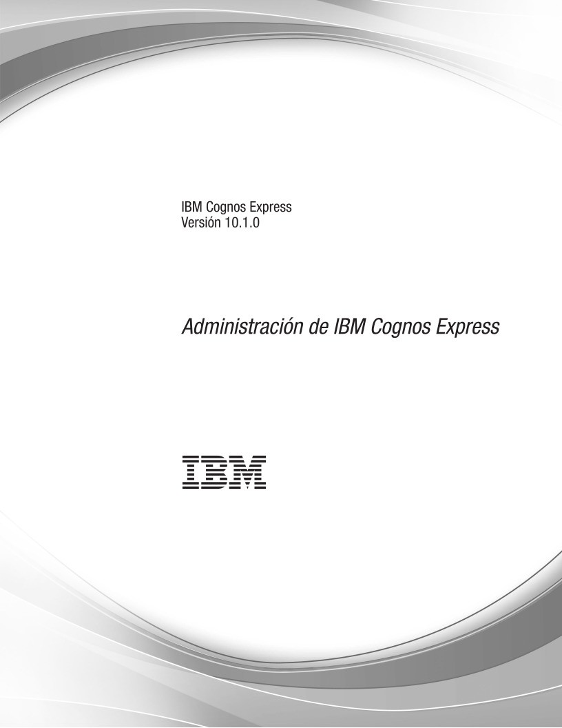 Imágen de pdf Administración de IBM Cognos Express