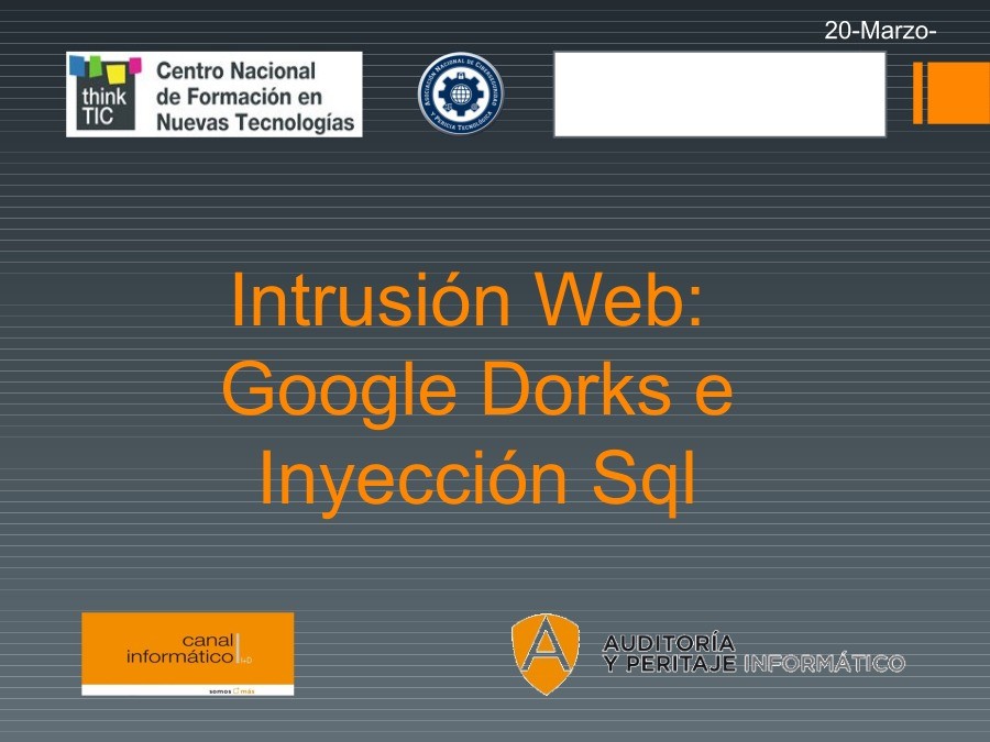 Imágen de pdf Intrusión Web: Google Dorks e Inyección Sql