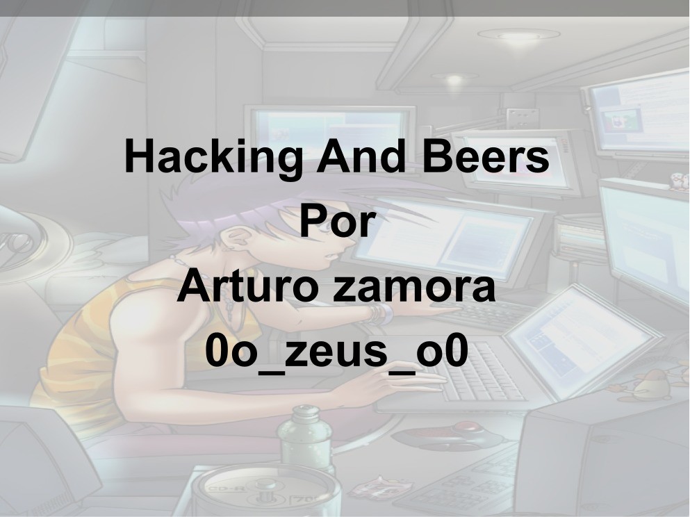 Imágen de pdf Hacking and Beers