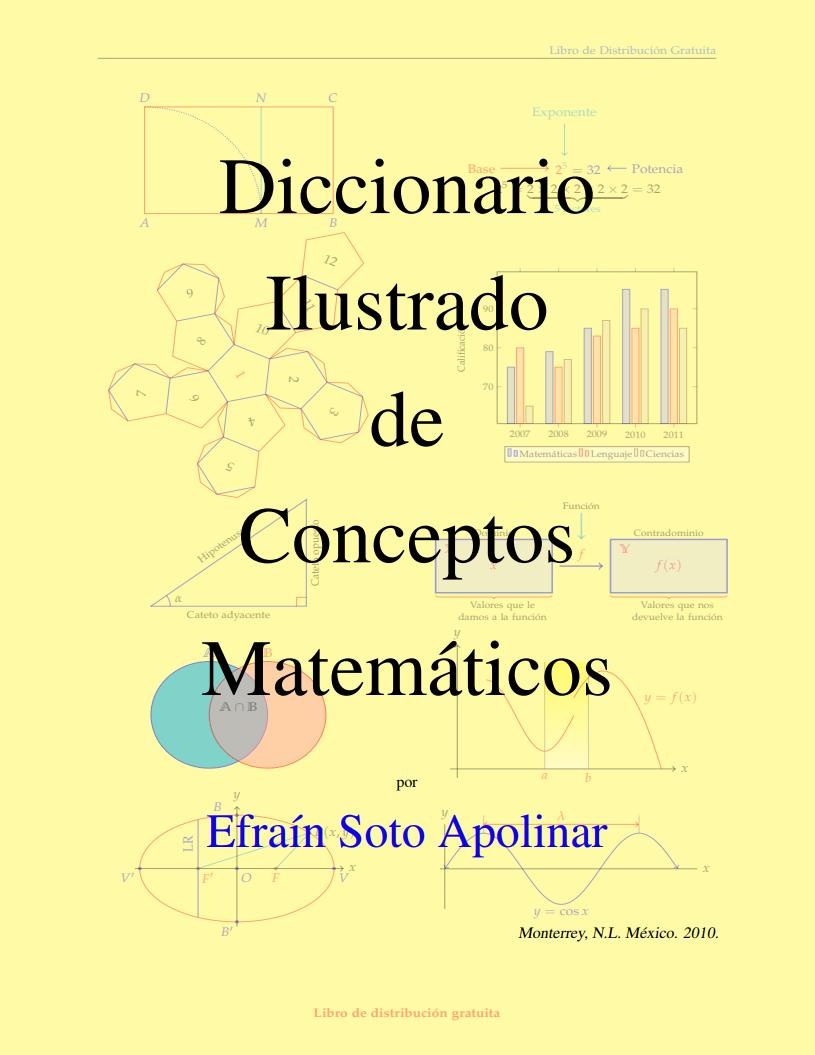 Imágen de pdf Diccionario ilustrado de conceptos matemáticos