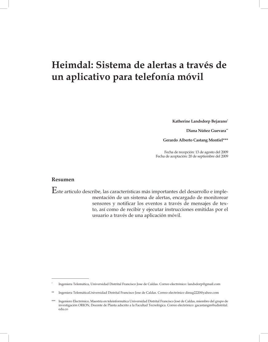 Imágen de pdf Heimdal: Sistema de alertas a través de un aplicativo para telefonía móvil