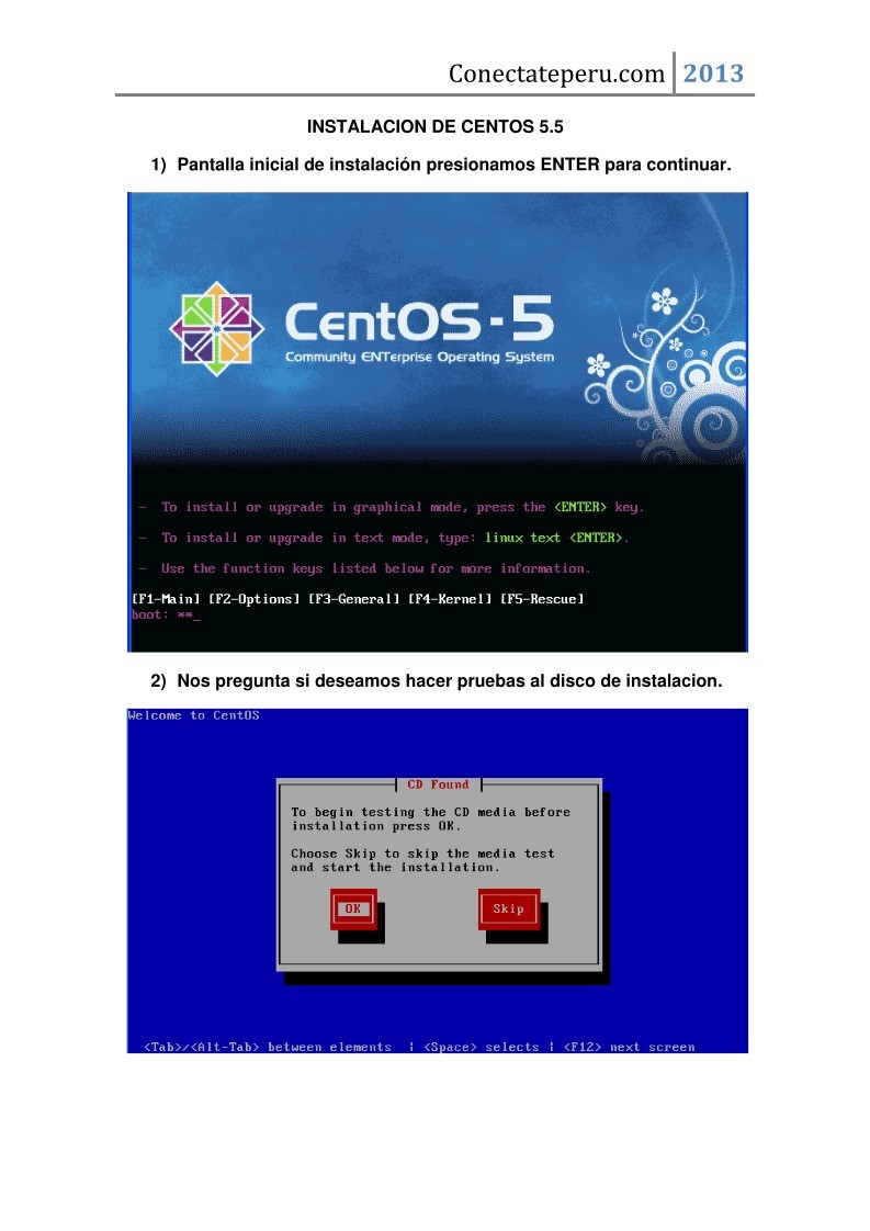 Imágen de pdf Instalación de Centos 5.5