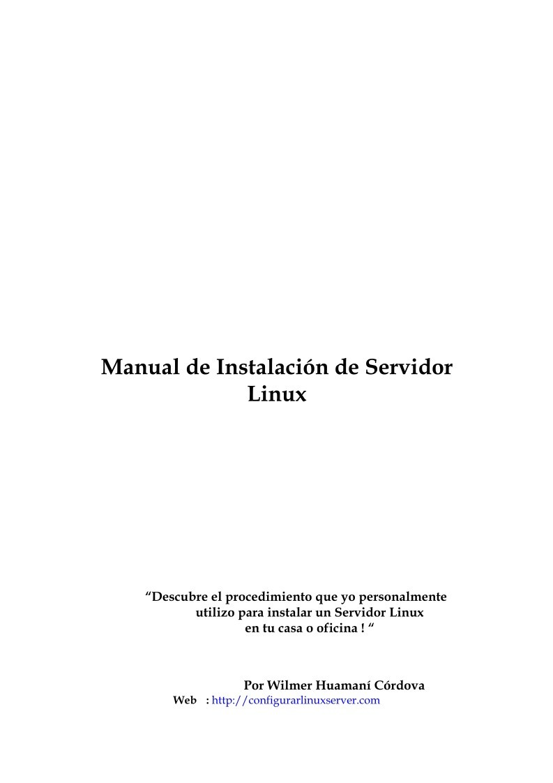 Imágen de pdf Manual de Instalación de Linux Slackware