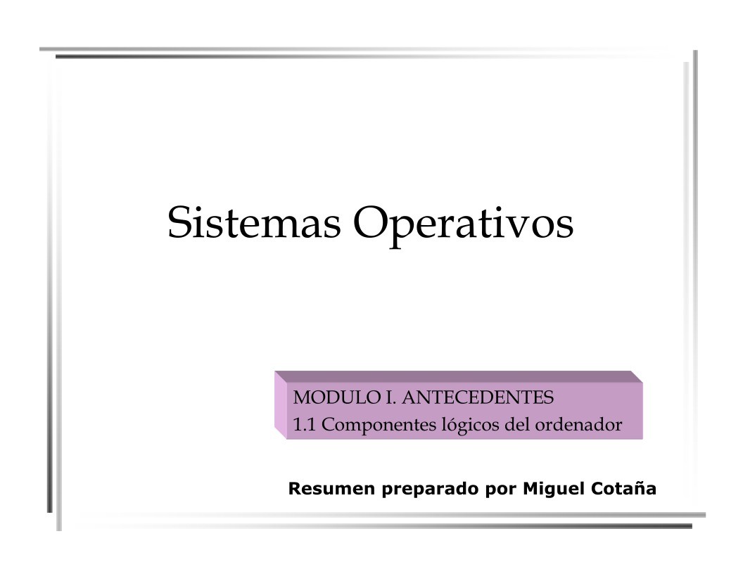 Imágen de pdf Sistemas Operativos