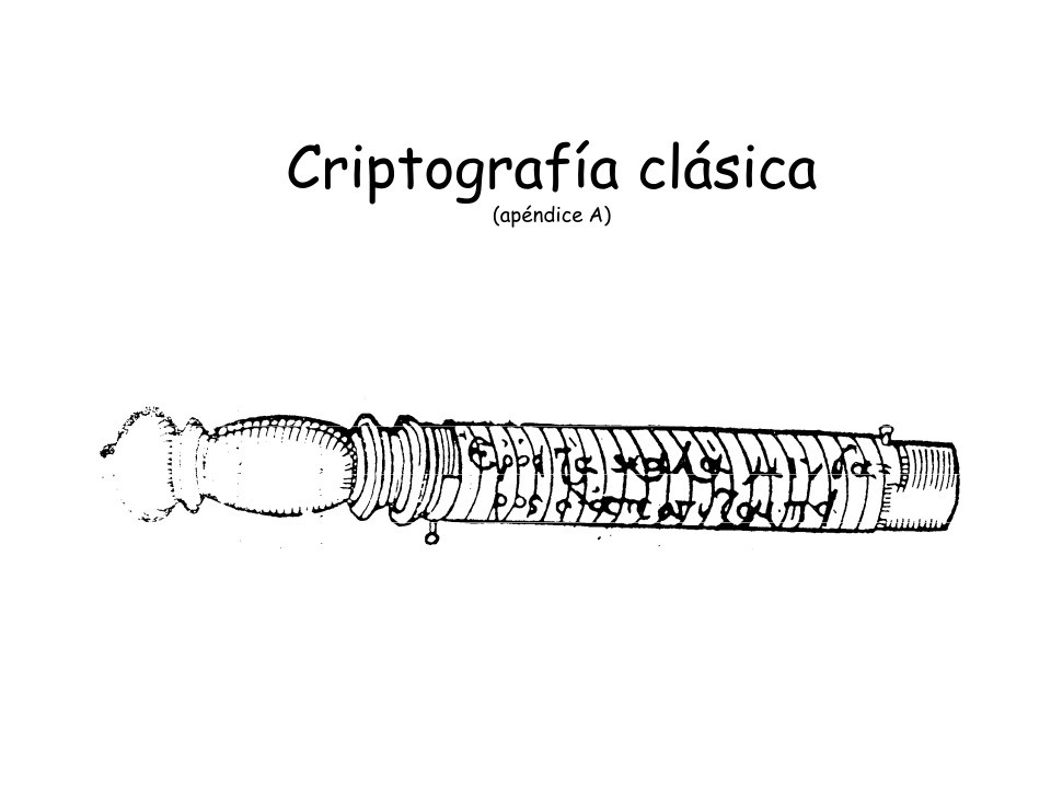 Imágen de pdf Criptografía clásica (apéndice A)