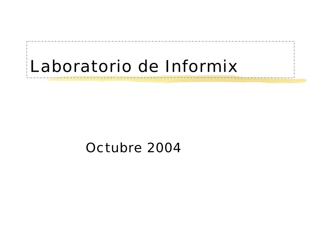 Imágen de pdf Laboratorio de Informix