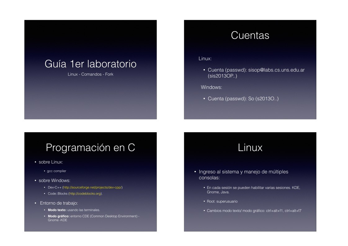 Imágen de pdf Linux - Comandos - Fork - Guía 1er laboratorio
