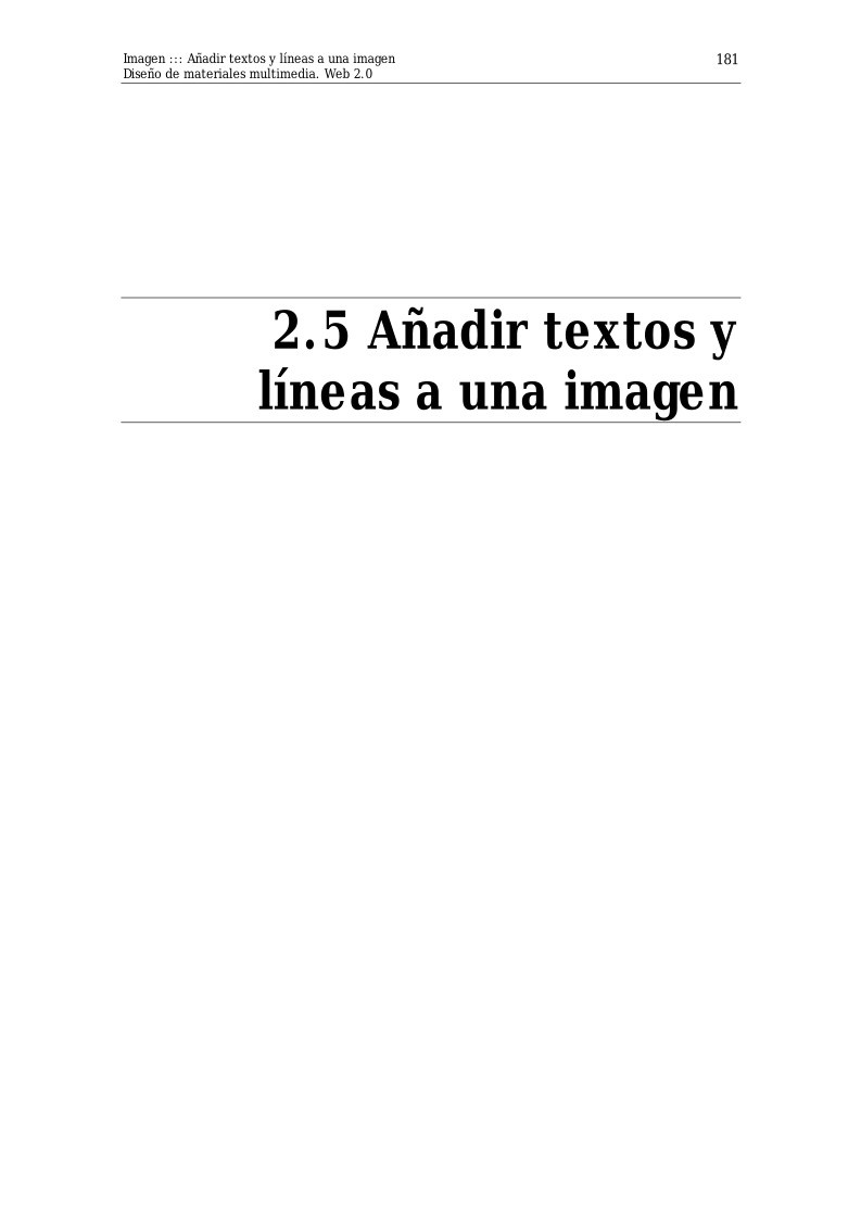 Imágen de pdf 2.5 Añadir textos y líneas a una imagen