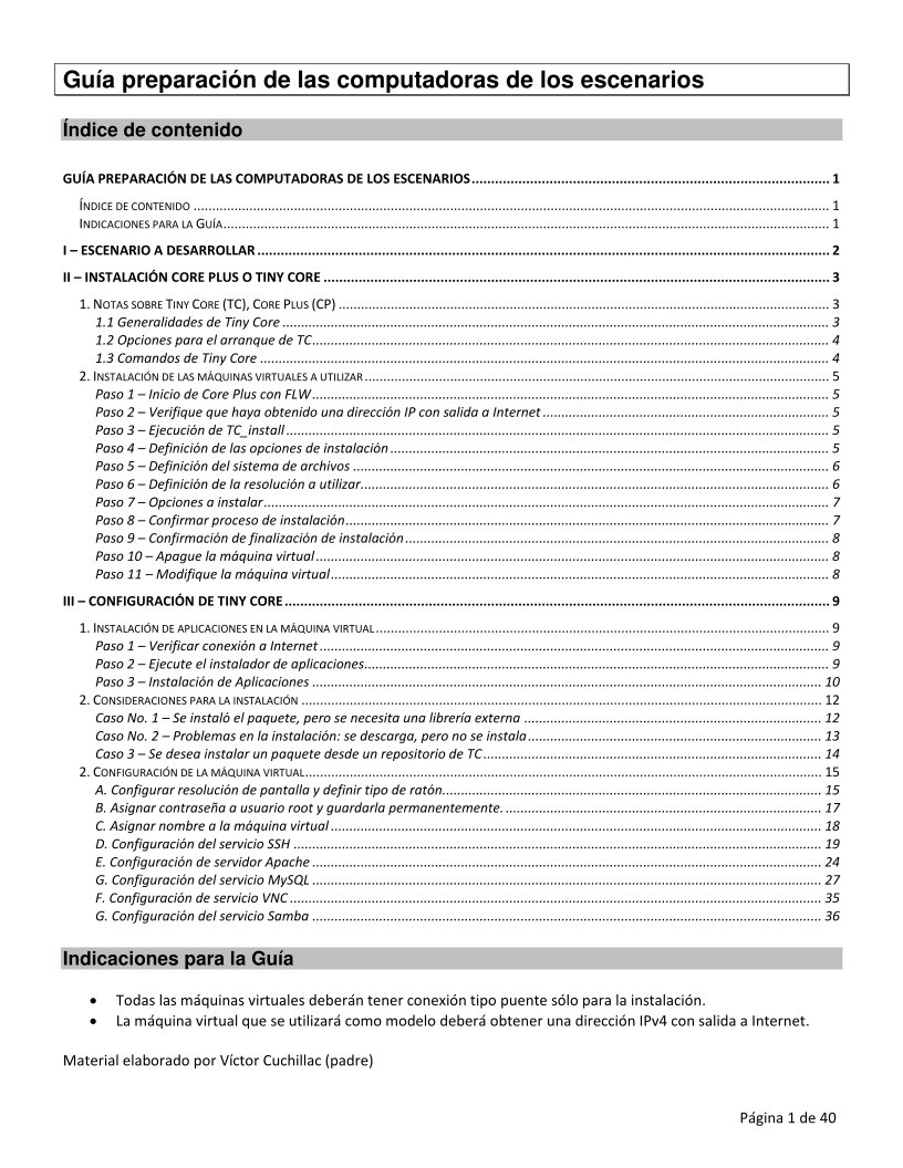 Imágen de pdf Guía preparación de las computadoras de los escenarios