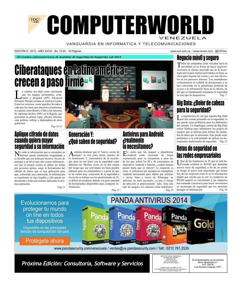Imágen de pdf ComputerWorld #6 2013