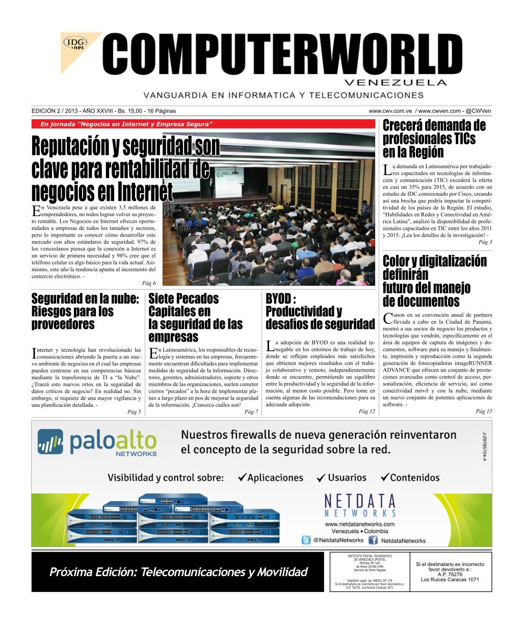 Imágen de pdf ComputerWorld #2 2013