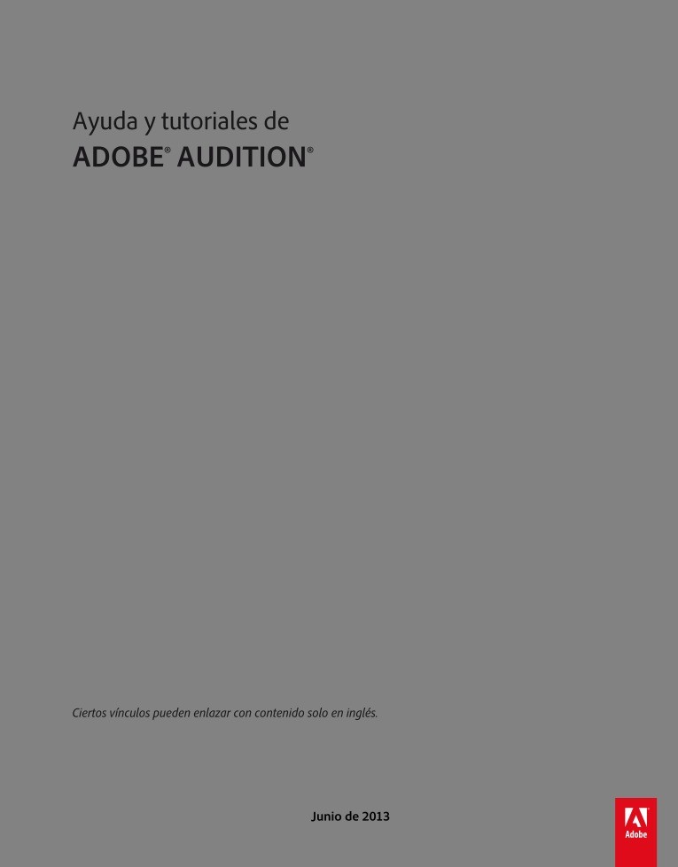 Imágen de pdf Ayuda y tutoriales de Adobe Audition