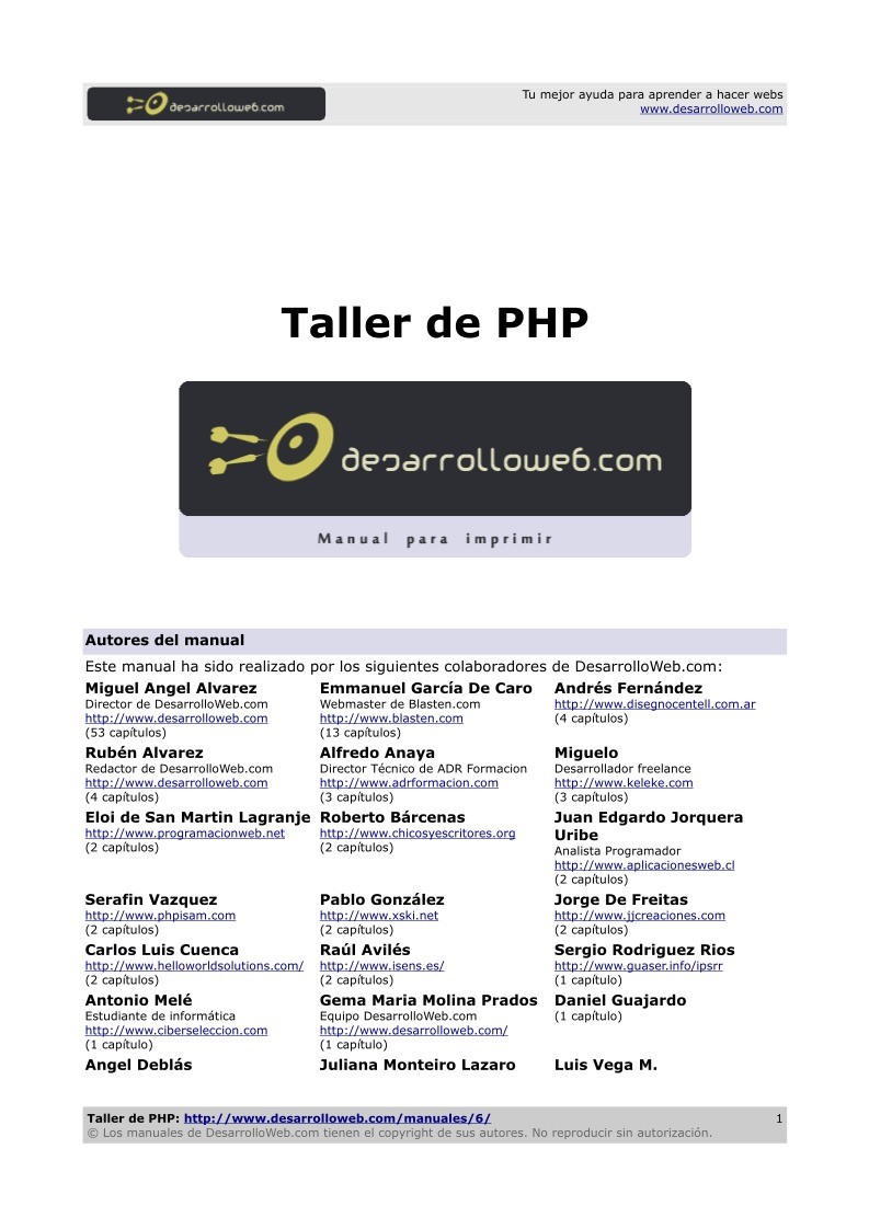 Imágen de pdf Taller de PHP