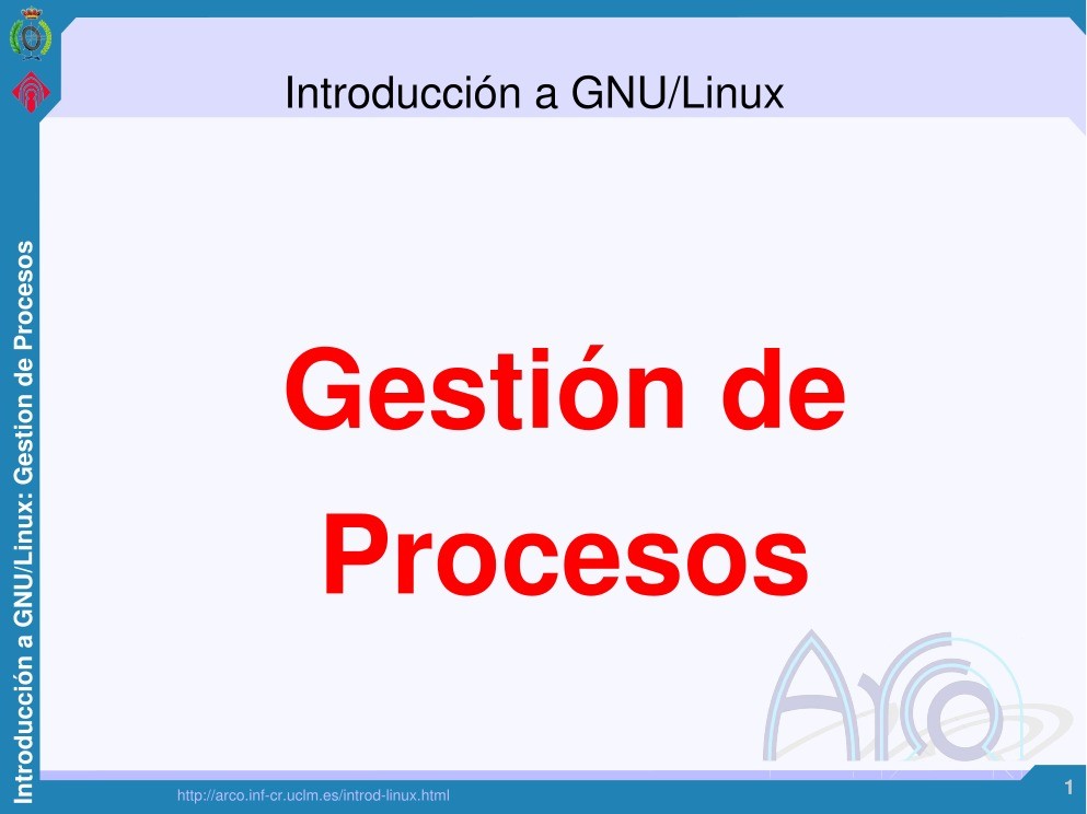 Imágen de pdf Gestión de procesos - Instrucción a GNU/Linux