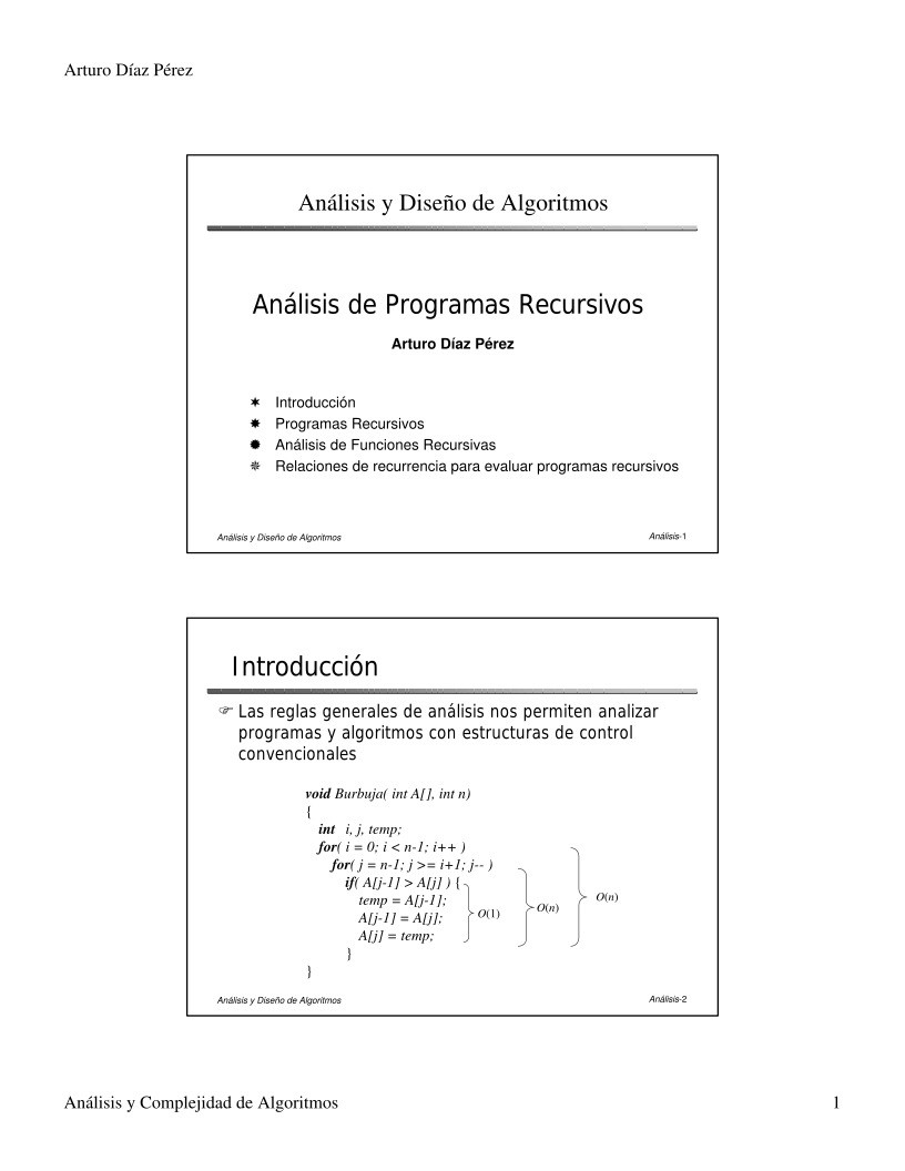 Imágen de pdf Análisis de Programas Recursivos