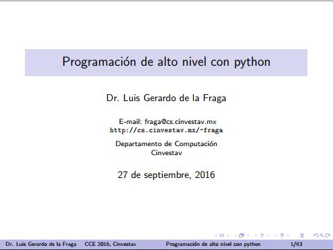 Imágen de pdf Programación de alto nivel con Python