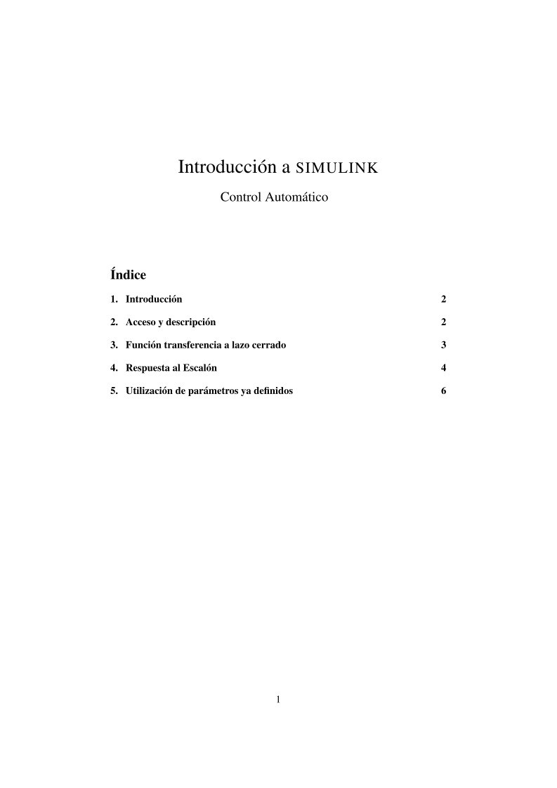 Imágen de pdf Introducción a SIMULINK