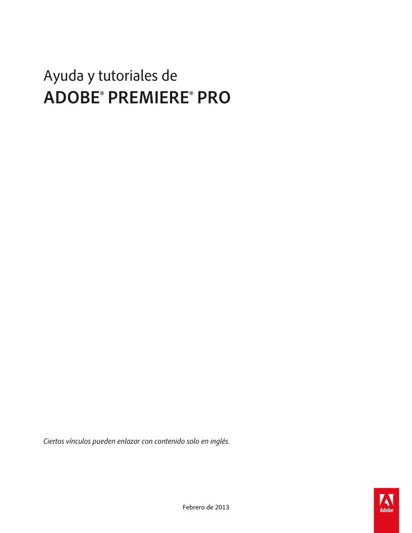 Imágen de pdf Ayuda y tutoriales de Adobe Premiere Pro