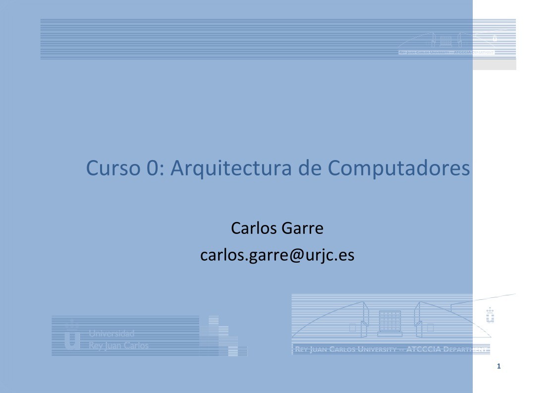 Imágen de pdf Curso 0: Arquitectura de Computadores