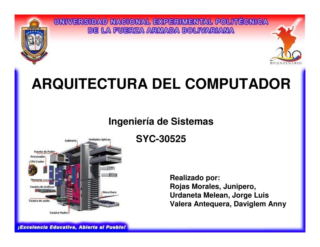 Imágen de pdf Arquitectura del computador