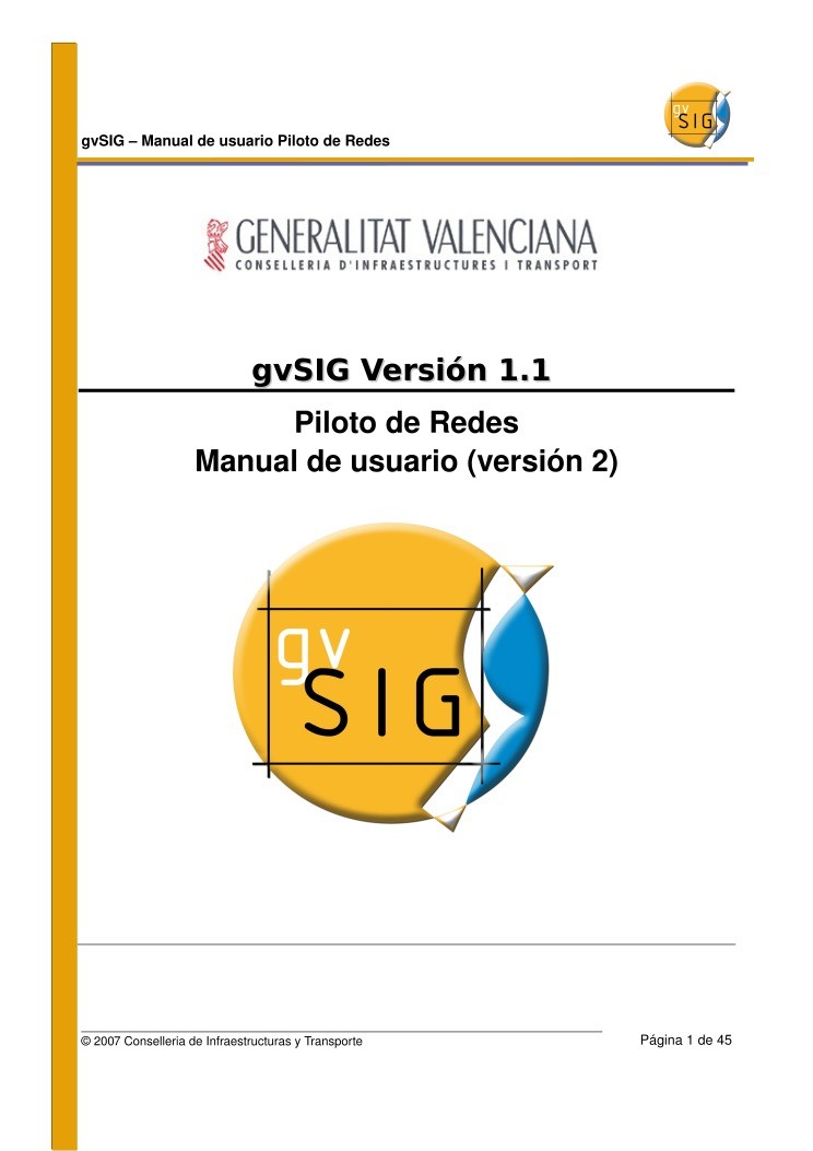 Imágen de pdf gvsig 1.1 manual piloto de redes v2 es