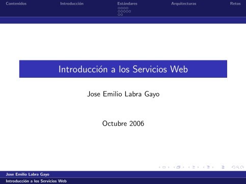 Imágen de pdf Introducción a los Servicios Web