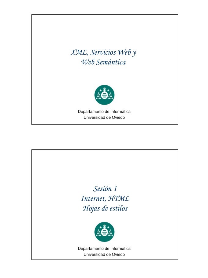 Imágen de pdf XML, Servicios Web y Web Semántica