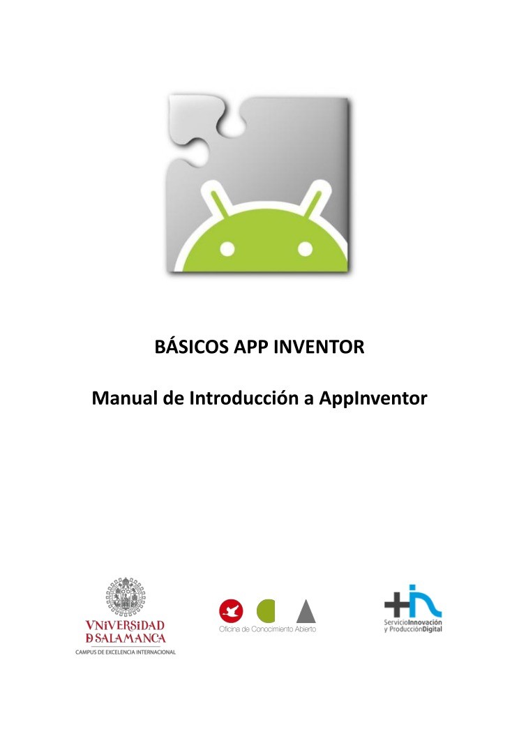 Imágen de pdf Básicos APPInventor - Manual de Introducción