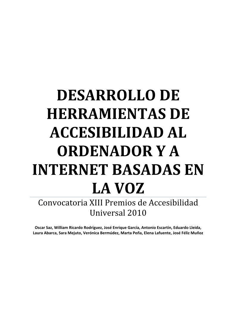 Imágen de pdf Desarrollo de herramientas de accesibilidad al ordenador y a internet basadas en la voz