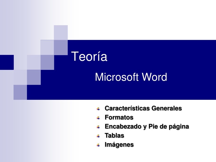 Imágen de pdf Teoría Microsoft Word