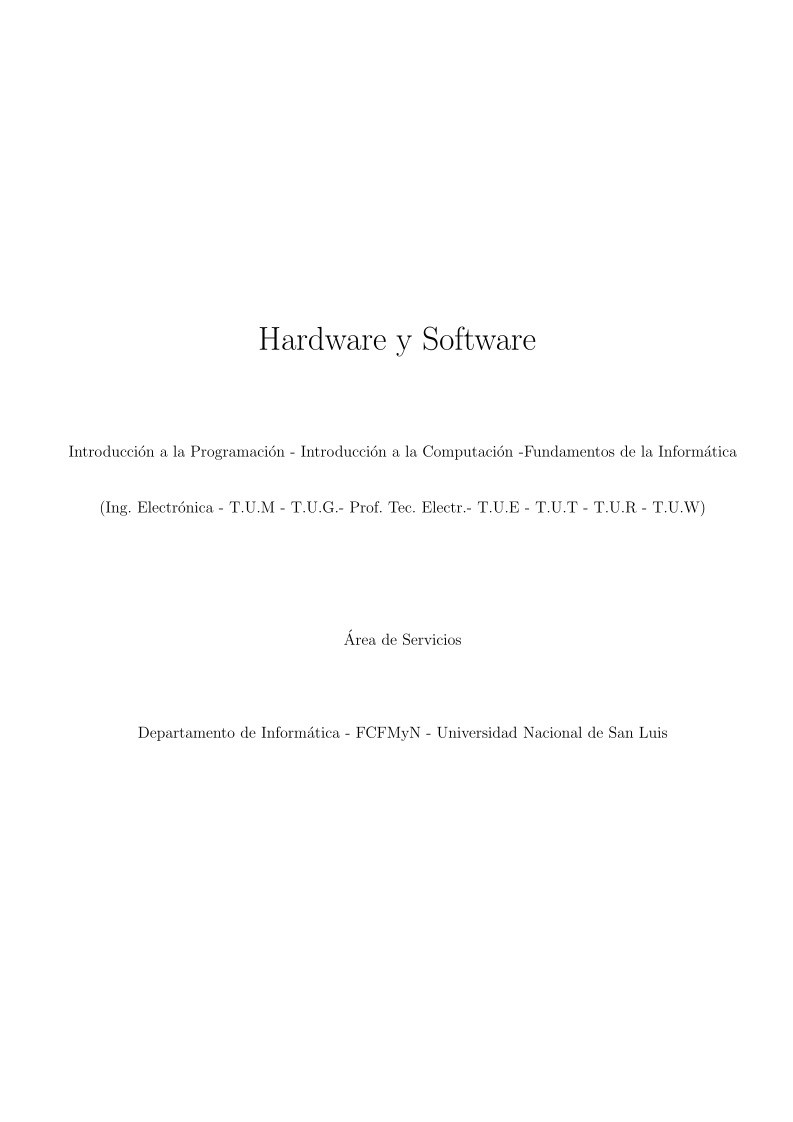 Imágen de pdf Hardware y Software