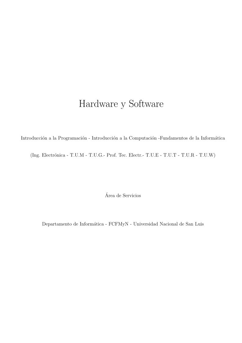 Imágen de pdf Hardware y Software